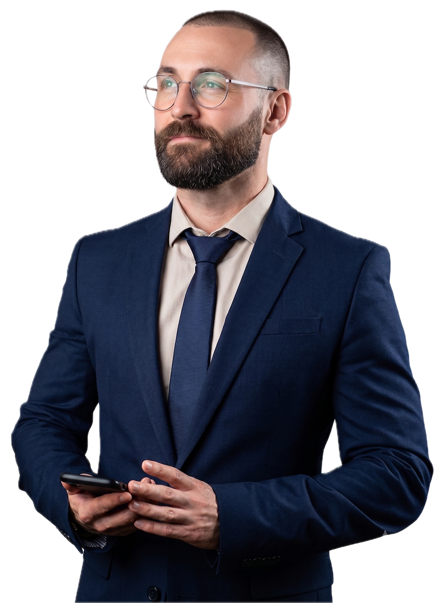 На фото зображено фінансового аналітика порталу FinAdvisor